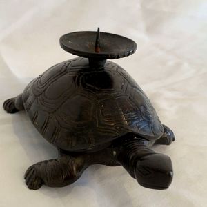 Bronze Turtle Candle Holder Affairs  Designed